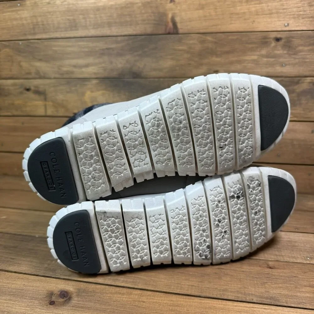 Cole Haan Womens 6 B Zerogrand Beige Hiker Boot Hiking Waterproof Suede Leather